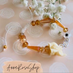 Handmade elefant bracelet